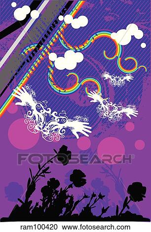 design hand View Large Illustration Clipart - design hand. Fotosearch