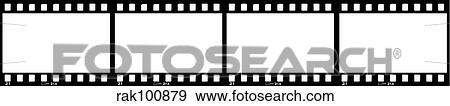 Stock Illustration - film strip. Fotosearch