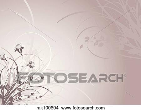 floral abstract View Large Illustration Stock Illustration - floral abstract. Fotosearch