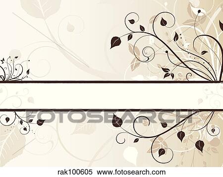 floral abstract View Large Illustration Stock Illustration - floral abstract. Fotosearch