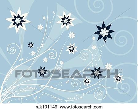 floral abstract View Large Illustration Stock Illustration - floral abstract. Fotosearch