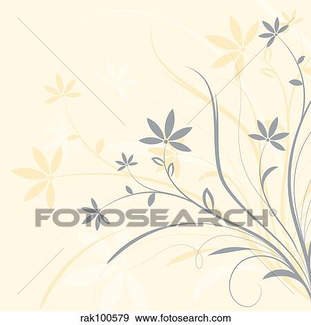 Stock Illustration - floral background. Fotosearch