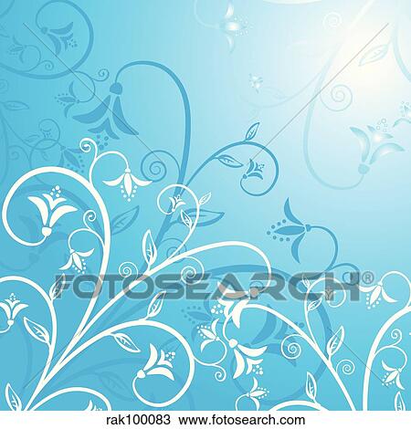 Drawing - Floral chaos. Fotosearch