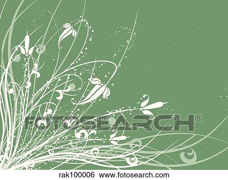 floral chaos View Large Illustration Stock Illustration - floral chaos. Fotosearch