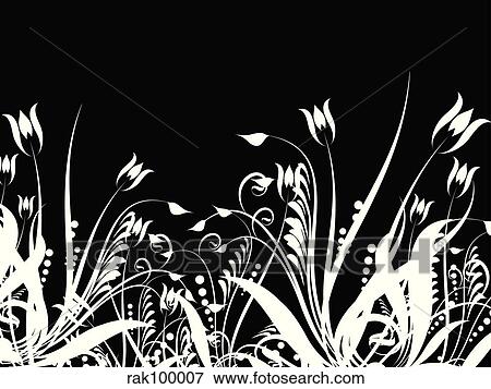 Floral chaos View Large Illustration Stock Illustration - Floral chaos. Fotosearch