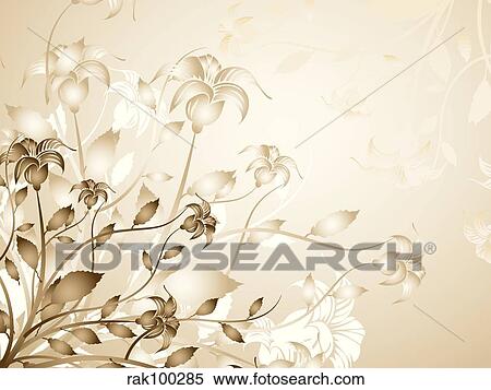 floral chaos View Large Illustration Stock Illustration - floral chaos. Fotosearch