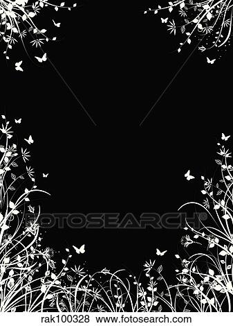 Stock Illustration - floral chaos. Fotosearch