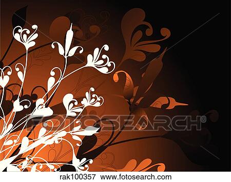 Floral chaos View Large Illustration Stock Illustration - Floral chaos. Fotosearch
