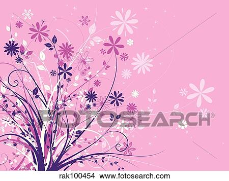 Stock Illustration - floral chaos. Fotosearch