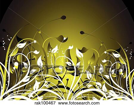 Floral chaos View Large Illustration Stock Illustration - Floral chaos. Fotosearch