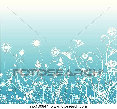 floral chaos View Large Illustration Stock Illustration - floral chaos. Fotosearch