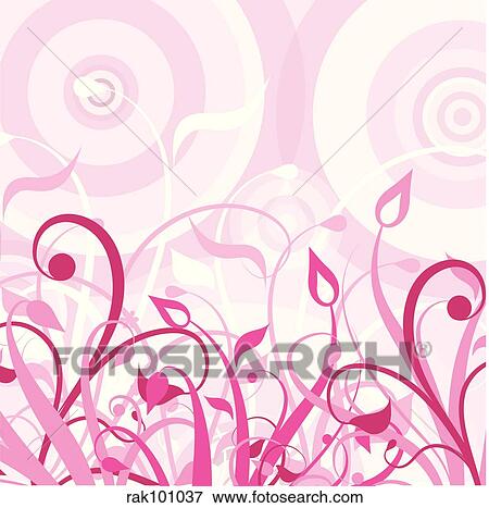 Stock Illustration - Floral chaos. Fotosearch
