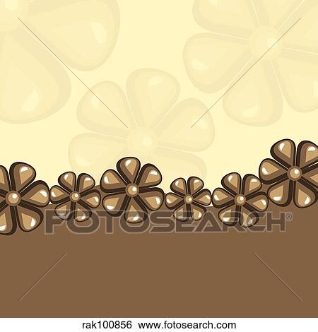 Flower background View Large Illustration Stock Illustration - Flower background. Fotosearch