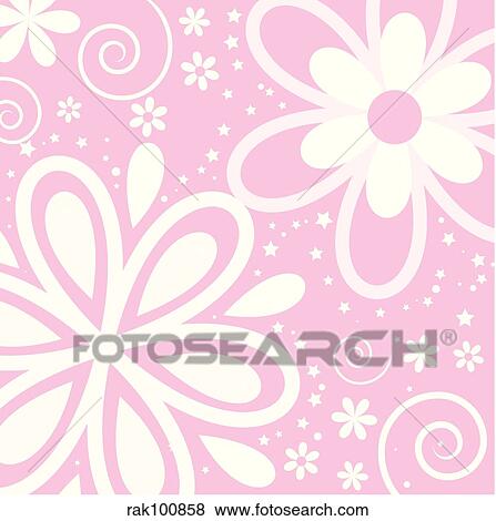 Flower background View Large Illustration Stock Illustration - Flower background. Fotosearch
