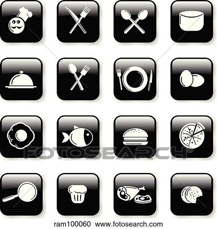 food box View Large Illustration Clipart - food box. Fotosearch