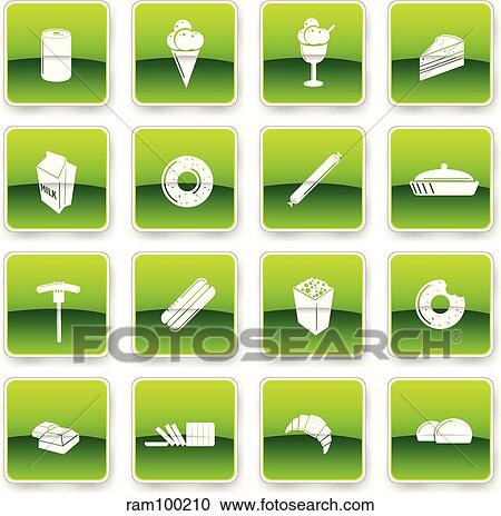 foodgreen View Large Illustration Clipart - foodgreen. Fotosearch
