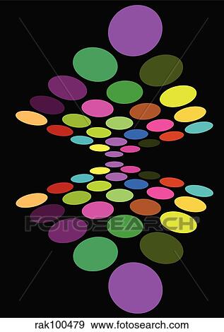 funky circle background View Large Illustration Stock Illustration - funky circle background. Fotosearch