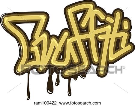 graffiti View Large Illustration Drawing - graffiti. Fotosearch