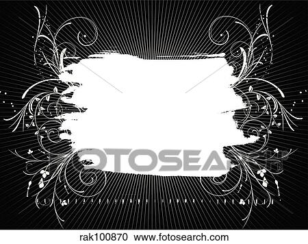 Clipart - Grunge background. Fotosearch