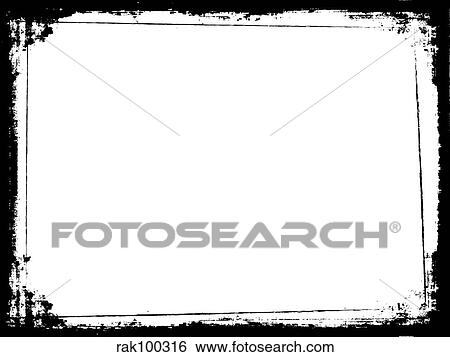 Grunge border View Large Illustration Stock Illustration - Grunge border. Fotosearch