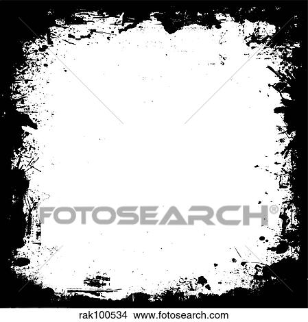 grunge border View Large Illustration Stock Illustration - grunge border. Fotosearch