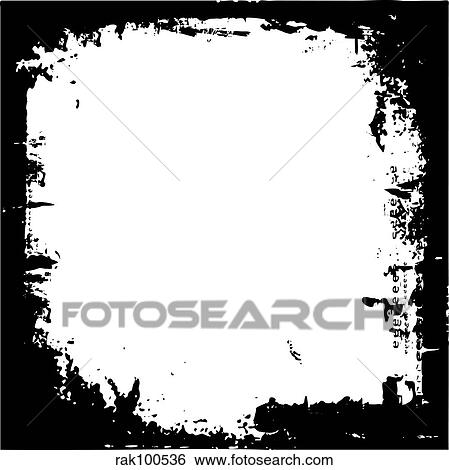 grunge border View Large Illustration Stock Illustration - grunge border. Fotosearch