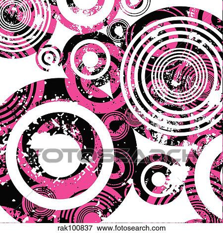Stock Illustration - grunge circles. Fotosearch