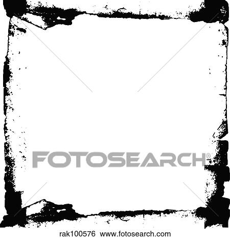 Stock Illustration - grunge frame. Fotosearch