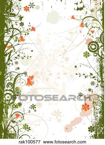grunge frame View Large Illustration Stock Illustration - grunge frame. Fotosearch
