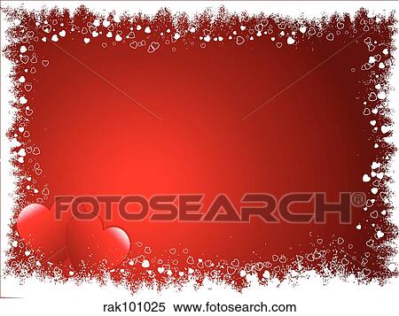 grunge heart border View Large Illustration Stock Illustration - grunge heart border. Fotosearch