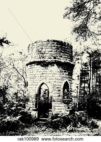 Grunge ruins View Large Illustration Stock Illustration - Grunge ruins. Fotosearch