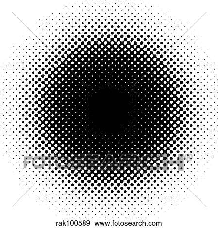 Stock Illustration - halftone dots. Fotosearch