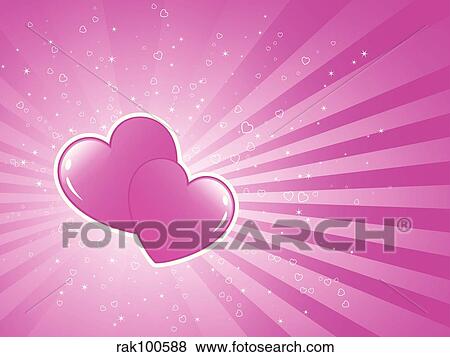 heart background View Large Illustration Stock Illustration - heart background. Fotosearch