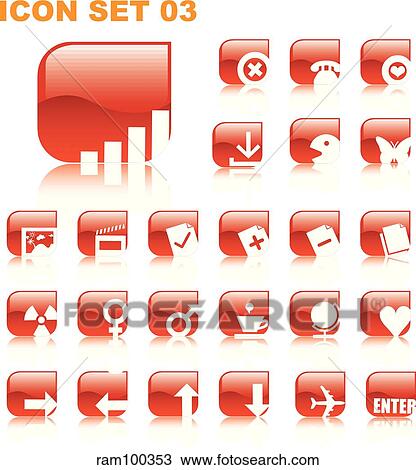 icon View Large Illustration Drawing - icon. Fotosearch