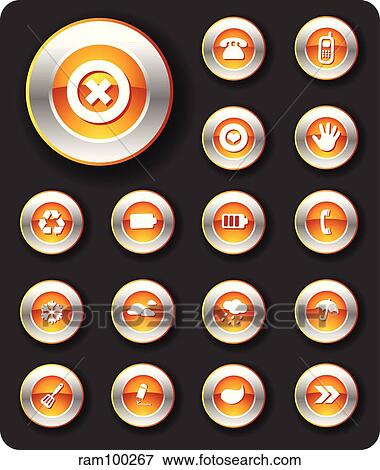 iconmetalred View Large Illustration Stock Illustration - iconmetalred. Fotosearch