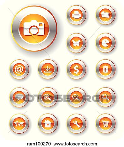 iconmetalred white View Large Illustration Clipart - iconmetalred white. Fotosearch