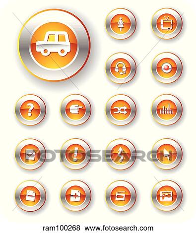 iconmetalred white View Large Illustration Stock Illustration - iconmetalred white. Fotosearch