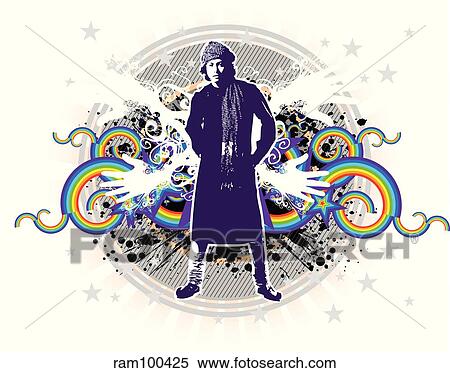 indian colorhand View Large Illustration Stock Illustration - indian colorhand. Fotosearch