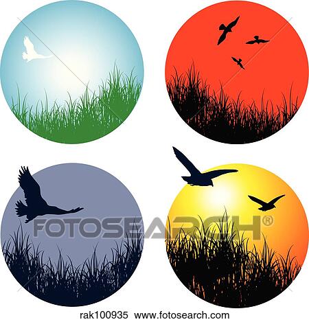 landscapes View Large Illustration Stock Illustration - landscapes. Fotosearch