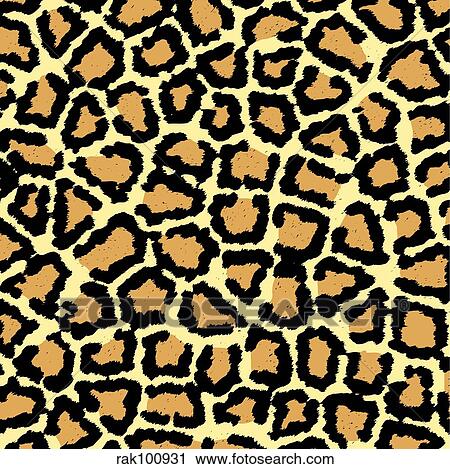 Clip Art - leopard print. Fotosearch