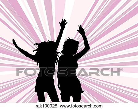 Stock Illustration - Lets dance. Fotosearch
