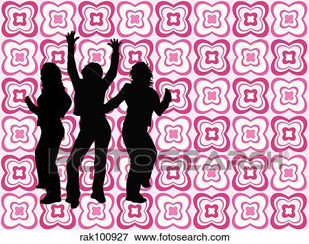 Stock Illustration - Lets dance. Fotosearch