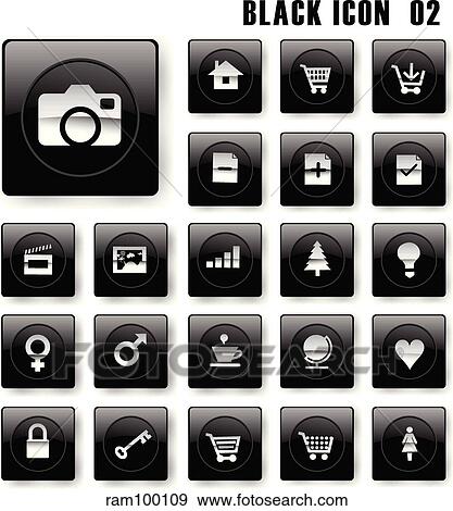 Stock Illustration - mac style icon. Fotosearch