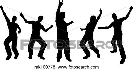 Male poses View Large Illustration Stock Illustration - Male poses. Fotosearch