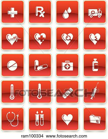 medical red View Large Illustration Stock Illustration - medical red. Fotosearch