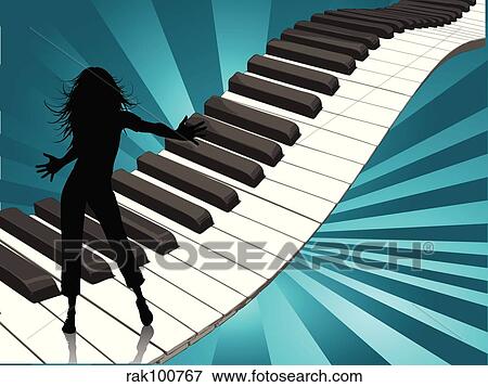 music background View Large Illustration Stock Illustration - music background. Fotosearch