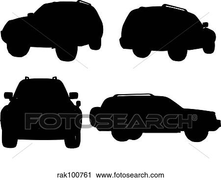 Off road vehicles View Large Illustration Clip Art - Off road vehicles. Fotosearch