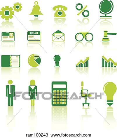 office green View Large Illustration Drawing - office green. Fotosearch