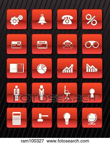 office red n View Large Illustration Stock Illustration - office red n. Fotosearch
