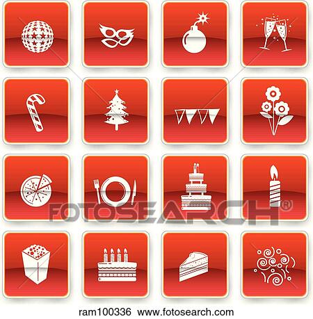 party red View Large Illustration Stock Illustration - party red. Fotosearch